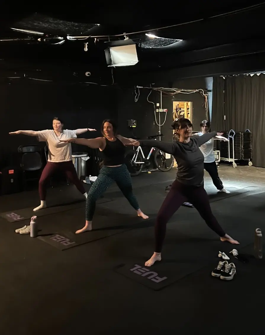 Yoga class